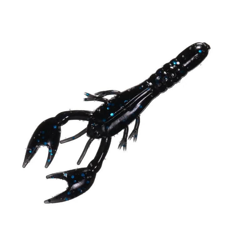 Arkie Salty BC Craw 10pk - #19 - Black Blue Flake Arkie Salty BC Craw 10pk - #19 - Black Blue Flake