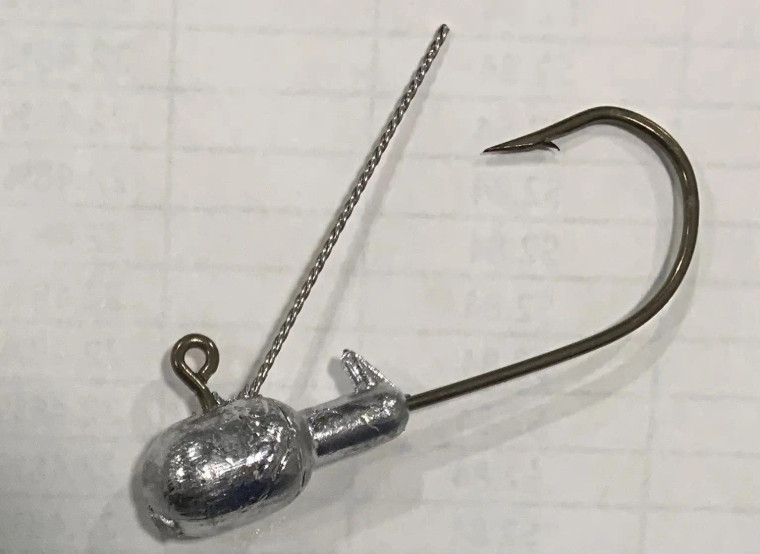 Arkie Weedless Tube and Grub Head 10pk 1/16oz