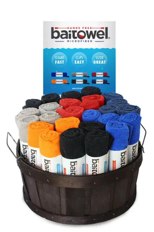 Basket Display w/ 48 Towels