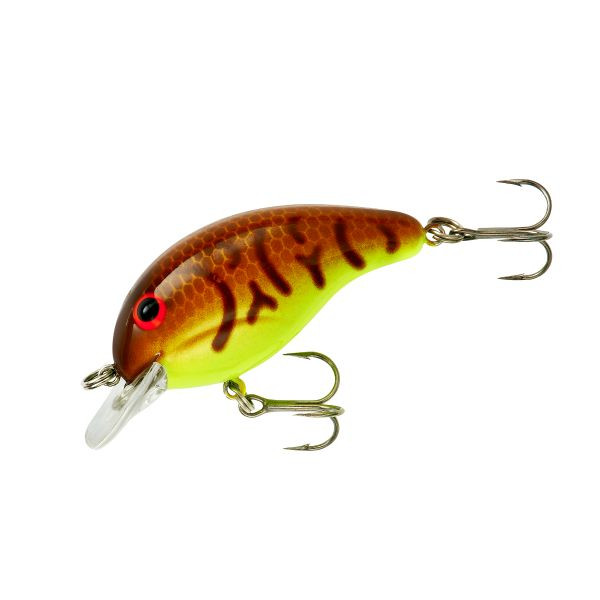 Bandit 100 - Brown Craw Chartreuse Belly