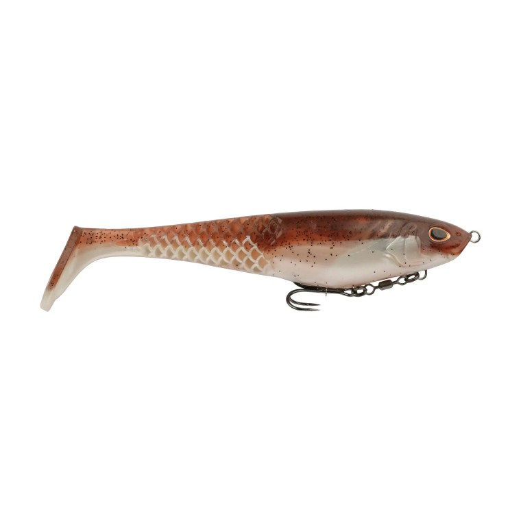 Berkley PowerBait CullShad - Green Pumpkin Pearl White