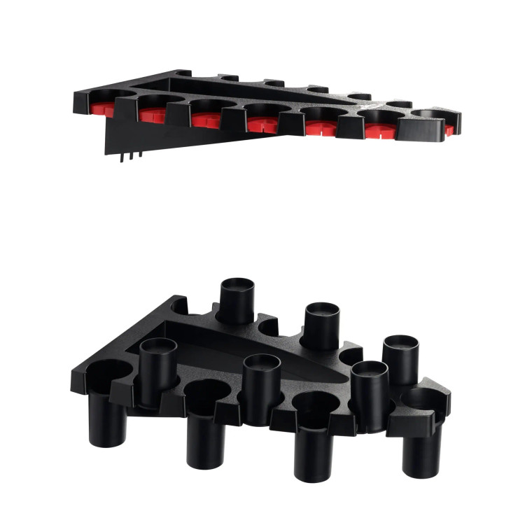Berkley Space Saver 13 Rod or Combo Rack- Black/Red