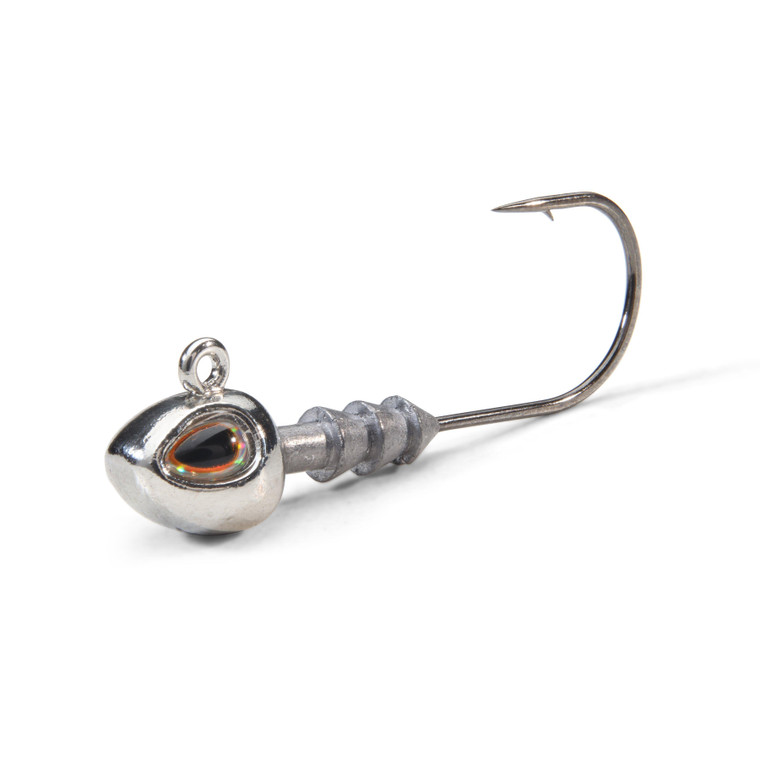 Berkley Fusion 1/4oz Hybrid Jighead 4/0 - 4pk - Chrome