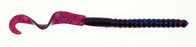 Berkley 7" Power Worm 13/pkg - Blue Fleck