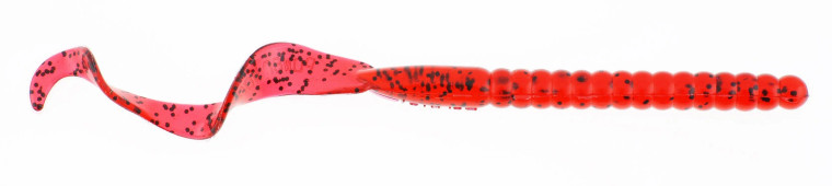 Berkley 7" Power Worm 13/pkg - Cherryseed