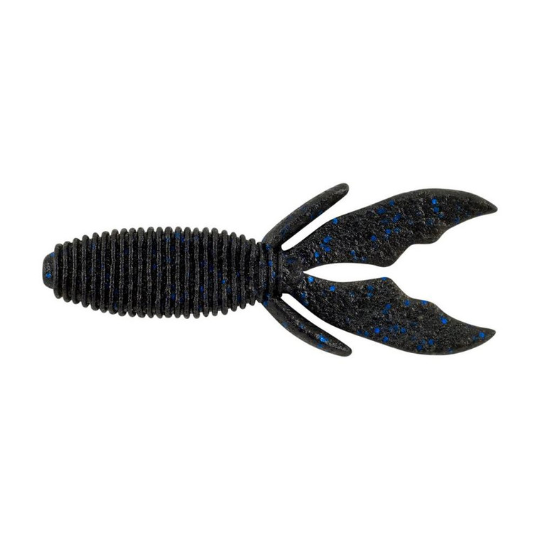 Berkley PowerBait MaxScent 4" Creature Hawg - Black Blue Fleck