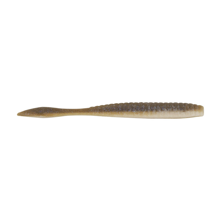 Berkley 3.6" Powerbait MaxScent Flat Worm 10pk - Smelt