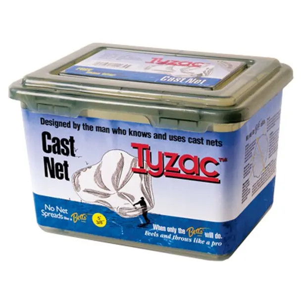 Betts Tyzac Cast Net 4' Nylon 1/4" Mesh Box