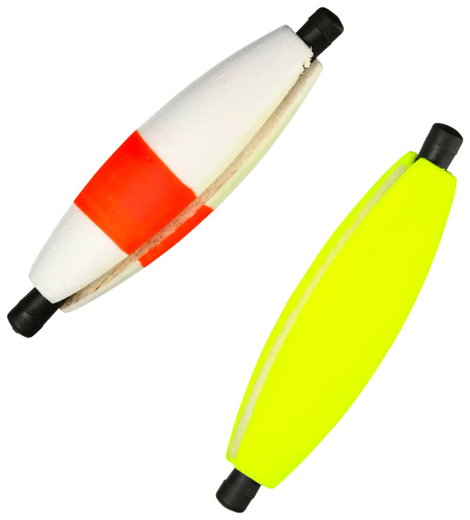 Betts Peg Foam Float 3" Cigar Asst 4 Pc Zip Bag