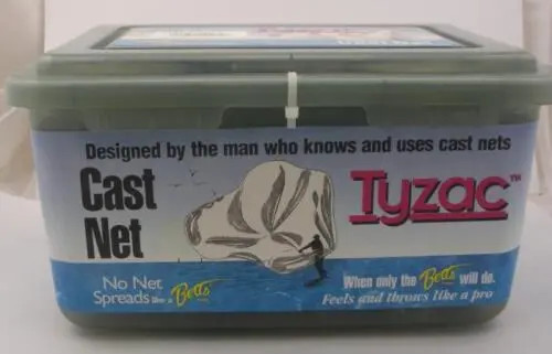 Betts Tyzac Cast Net 4' Mono 3/8" Mesh Box