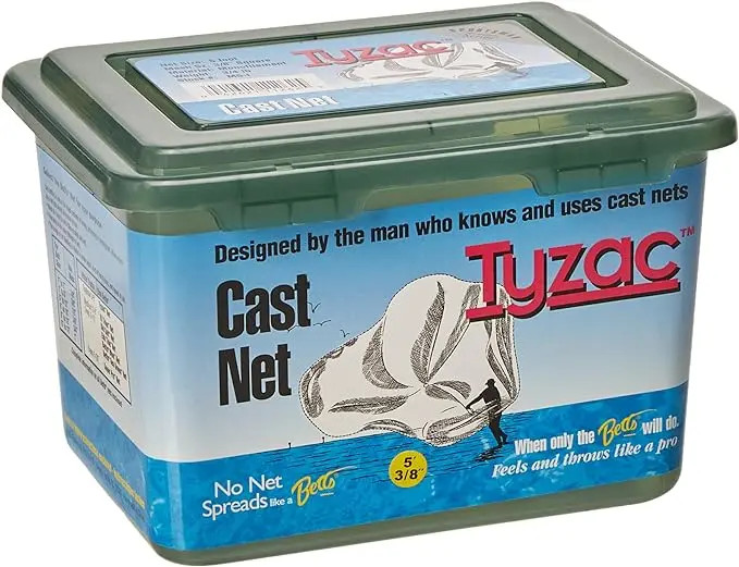 Betts Tyzac Cast Net 5' Mono 3/8" Mesh Box