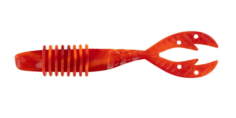 Big Bite Baits 4.25" Kamikaze Swimon 6pk - Flamethrower