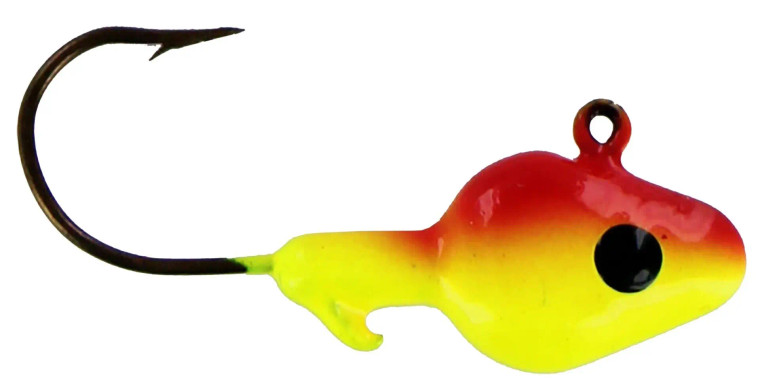 Big Bite Baits Big Bite Minnow Jig 10pk - 1/16 oz Red/Chartreuse