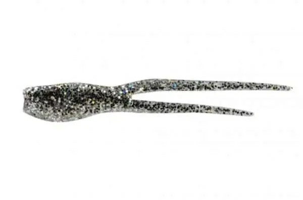 Bobby Garland 2" Split Tail 15pk - Double Silver Rainbow