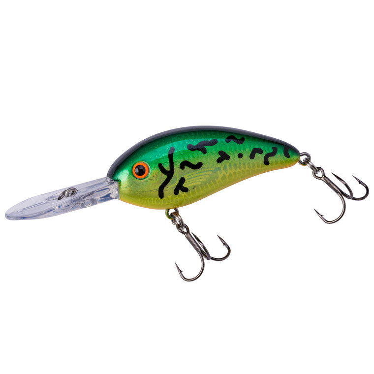 Bomber Fat Free Shad Fingerling - Fire Tiger