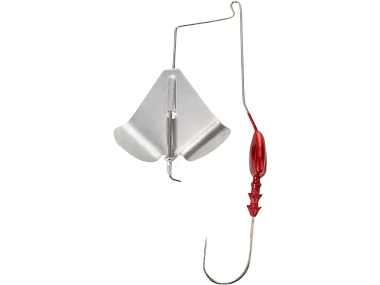 Buckeye G-BUZZ BAIT 1/2 OZ. / RED W/ NICKEL BLADE