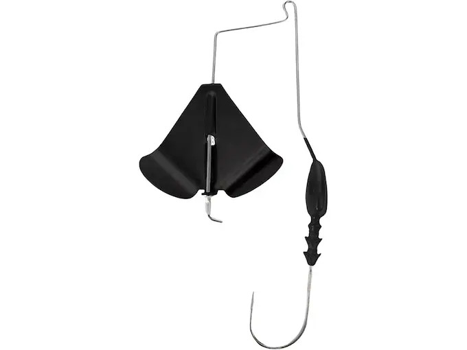 Buckeye G-BUZZ BAIT 1/4 OZ. / BLACK W/ BLACK BLADE