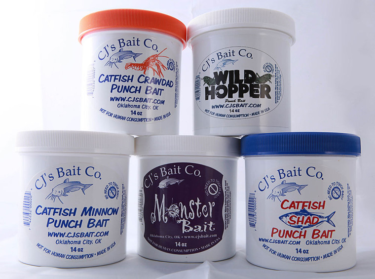 CJ's Bait Co. Skipjack Punch Bait, 14 oz.