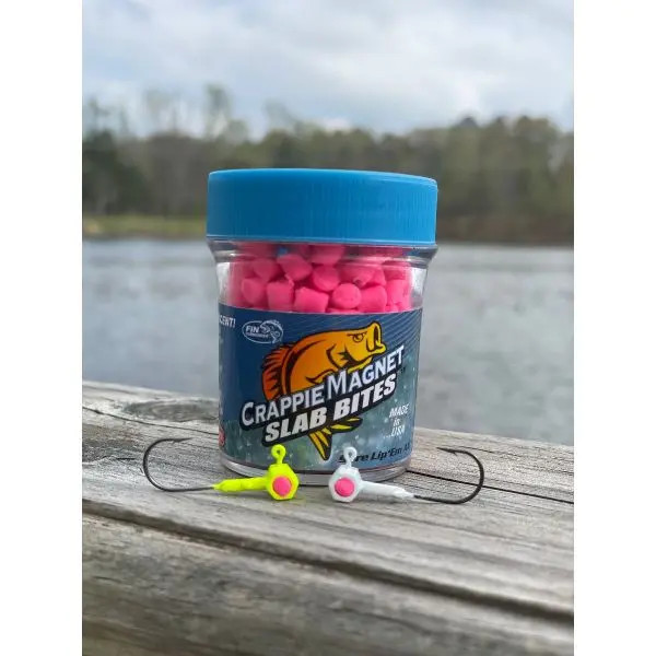 Leland's Lures Crappie Magnet Slab Bites - Pink