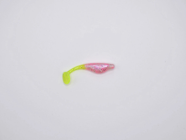 Crappie Slammers 10ct Paddle Shad - Pink Lemonade