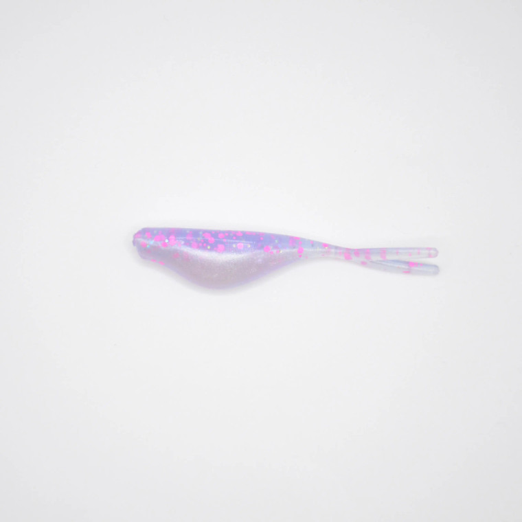 Crappie Slammers 12ct Split Shad - Sunset Pearl