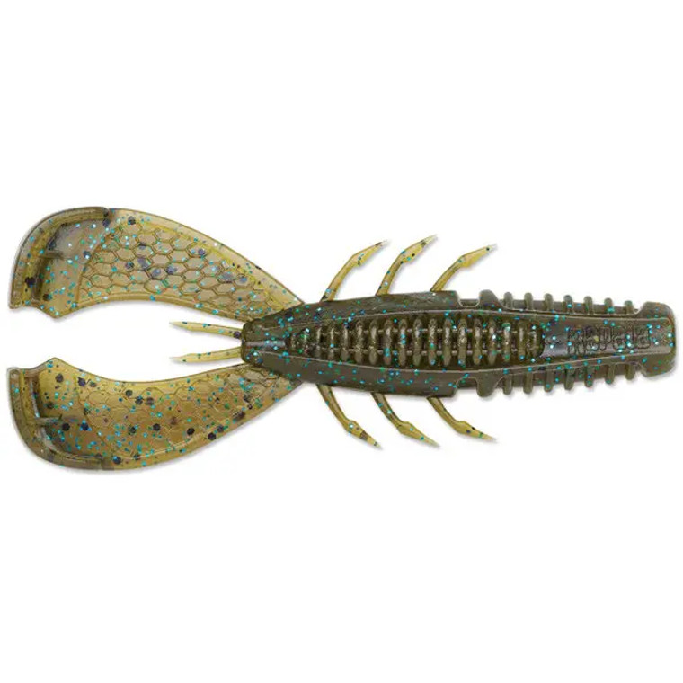 CrushCity Cleanup Craw 3 Green Pumpkin Blue CrushCity Cleanup Craw 3 Green Pumpkin Blue