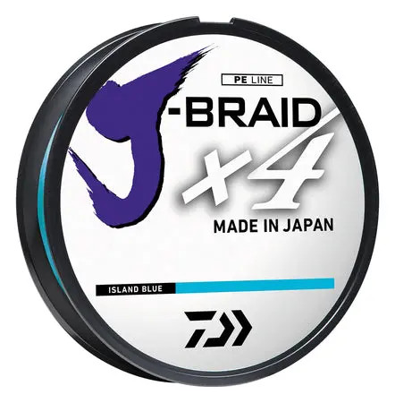 Daiwa J-Braid x4 Island Blue 65lb 3000m