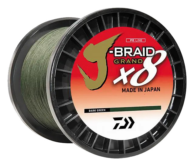 Daiwa J-Braid x8 Dark Green 6lb 300m