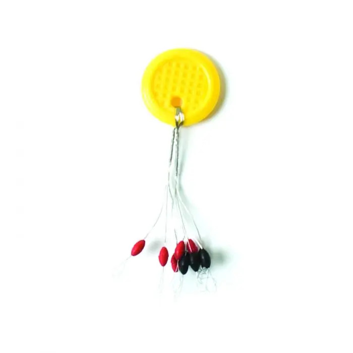 Eagle Claw - Rubber Bobber Stops w/ Ring 10/pk 2-4#