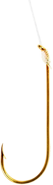 Eagle Claw - Snelled Aberdeen Gold sz2/0 6pk