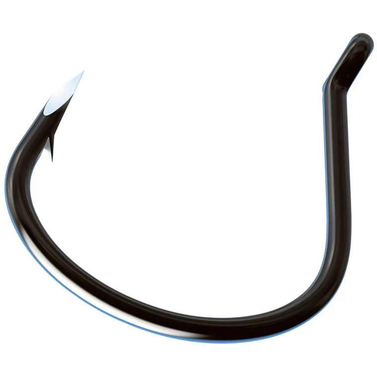 Eagle Claw - Trokar Wacky Worm Platinum Black sz2 9pk