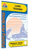 Fishing Hot Spots Maps Lake Texoma Fishing Map