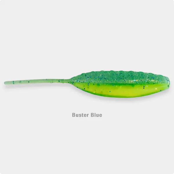 Fle-Fly Crappie Kicker 2" - 10pk Buster Blue
