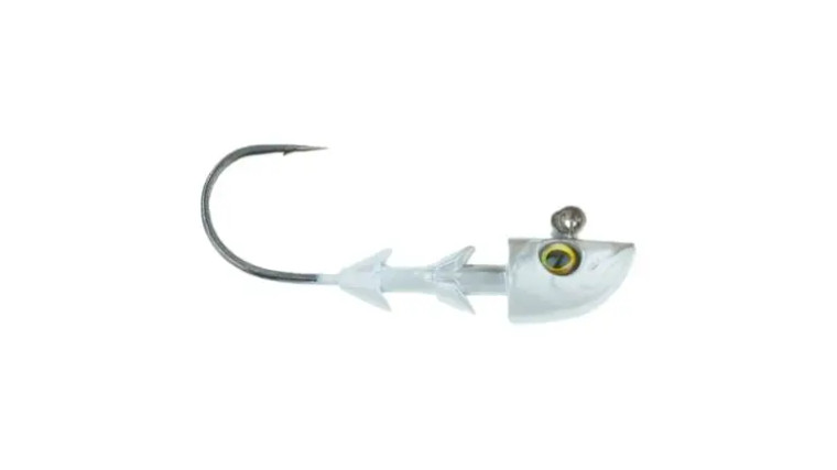 Freedom 2/0 Swimbait Head 3/16oz 3pk - Black Shad
