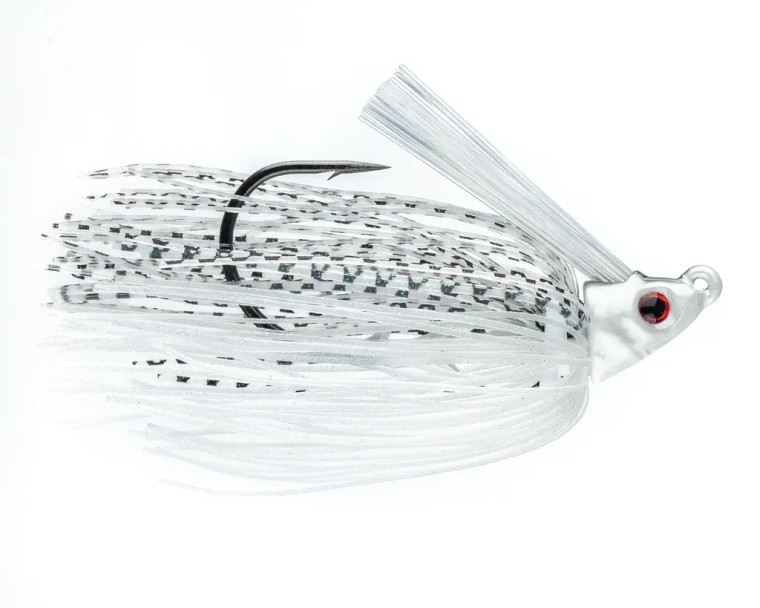 Freedom FT Swim Jig 1/4oz - 5/0 VMC Vertical Eye - Threadfin