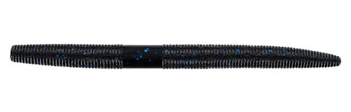 Yamamoto 5" Senko 10/pkg - Black w/Large Blue