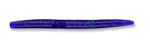 Yamamoto 5" Senko June Bug Purple W/ Emerald Flake (10 Pack)