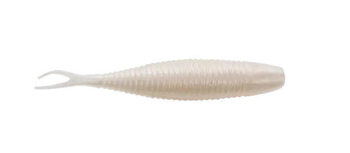 Yamamoto 3" SCOPE SHAD / PEARL WHITE (10 PACK)