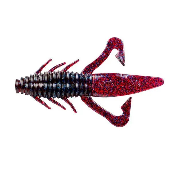 Gene Larew 4.25" Biffle Bug 8pk - Blue Fleck