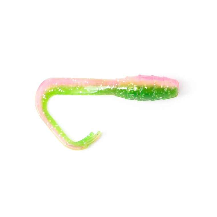 Googan Baits 1.75" Chubbie Grubbie 10pk - Electric Chicken