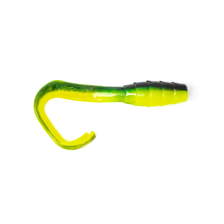 Googan Baits 1.75" Chubbie Grubbie 10pk - Toxic Waste