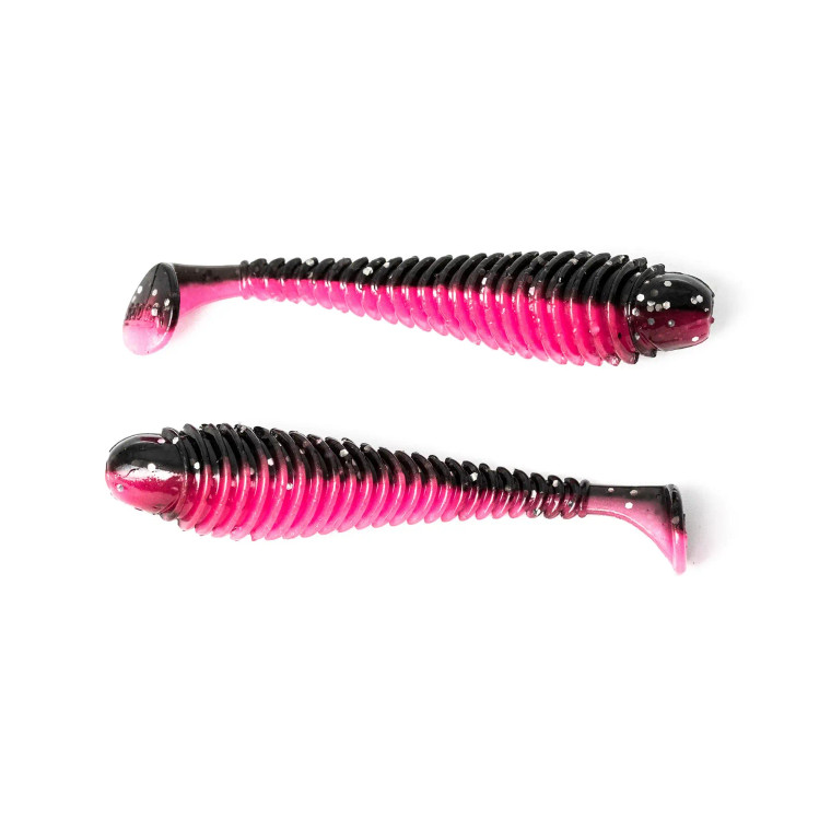 Googan Baits 2" Snacky Swimmer 12pk - Black Jack