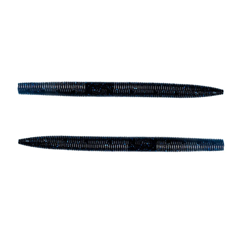 Googan Baits 6'' Lunker Log 6pk - Black Blue Flake