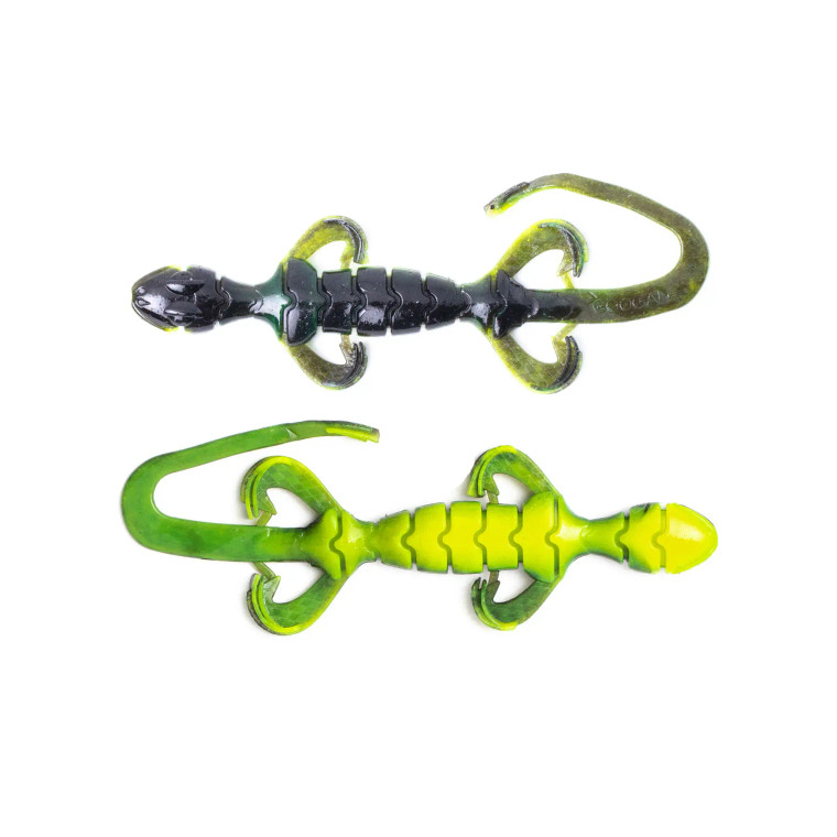 Googan Baits 7" Slizzard 7pk-Toxic Waste
