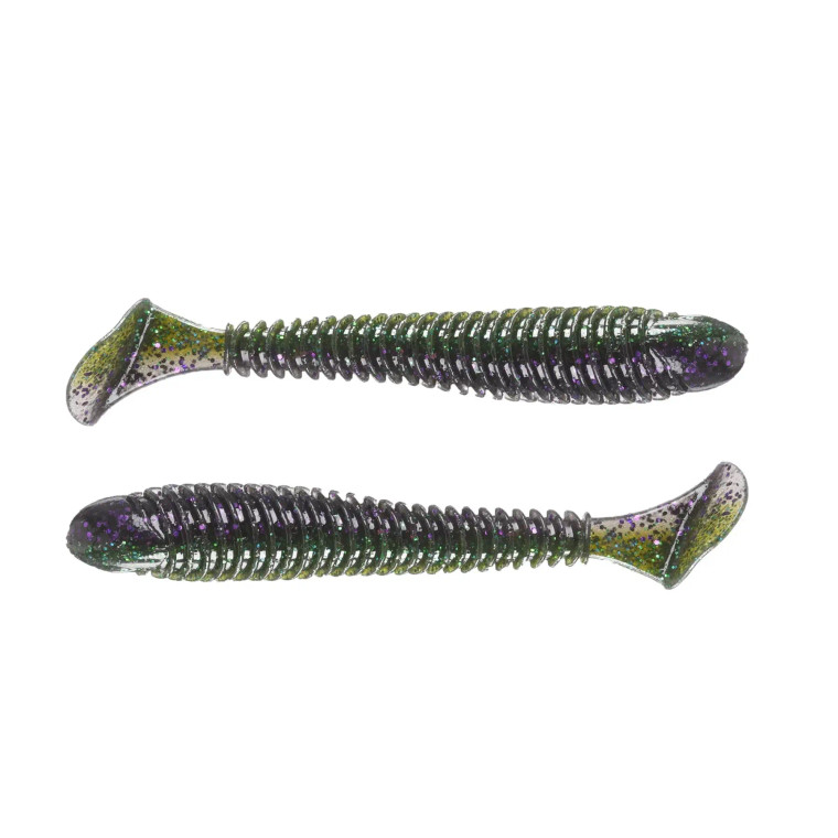 Googan Baits Saucy Swimmer 4.8" 6pk -Sprayed Lettuce Googan Baits Saucy Swimmer 4.8" 6pk -Sprayed Lettuce