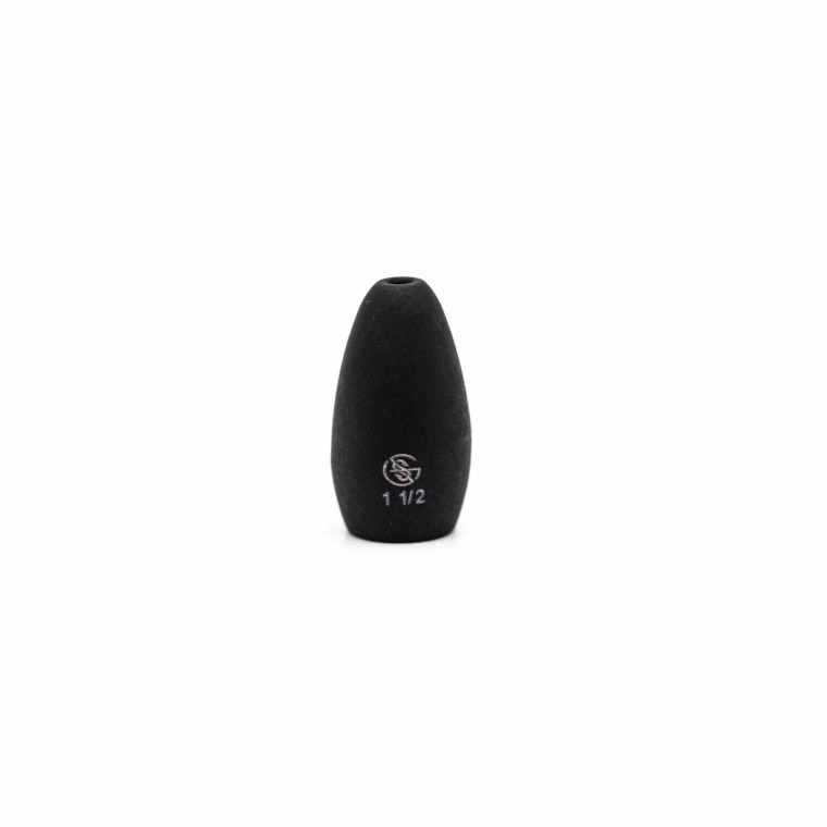 Googan Baits Green Series Tungsten Flippin Weights 1/2oz Black
