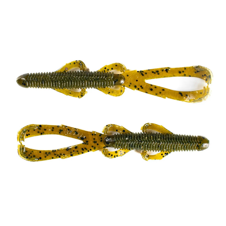 Googan Baits 4.65" Trench Hawg 9pk -Green Pumpkin