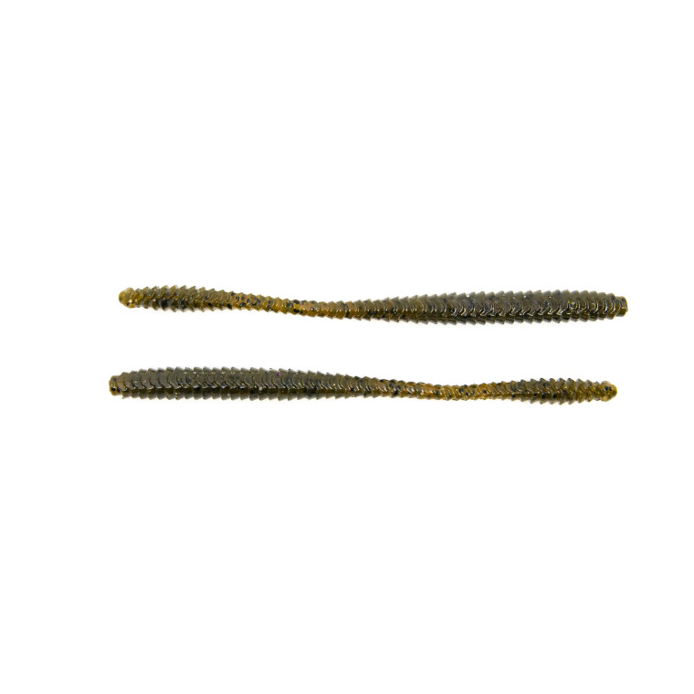 Googan Baits Pinner Worm 5.5" - Green Pumpkin