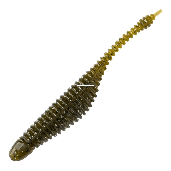 Great Lakes Finesse - GLF 3-1/4" Drop Minnow 8pk - Green Pumpkin