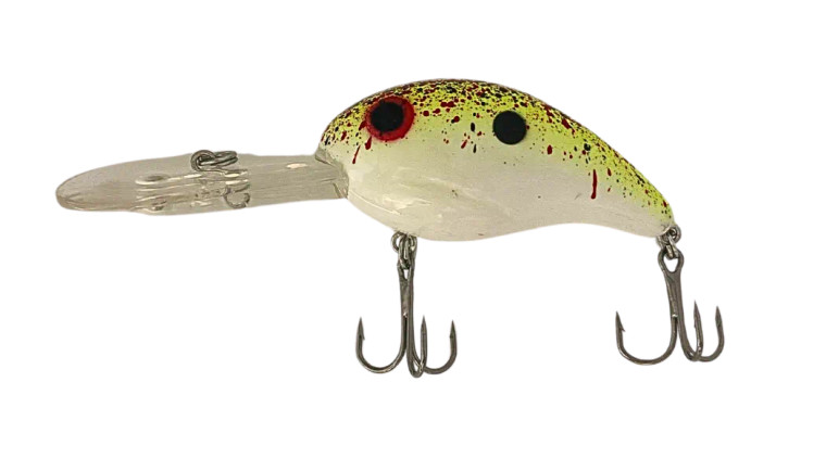 Head Hunter 1/2oz H12 Diver 10-12' - Pearl Triple Splatter